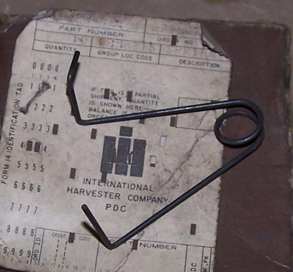 Nos ih international harvester scout ii gas pedal spring terra traveler ssii ihc