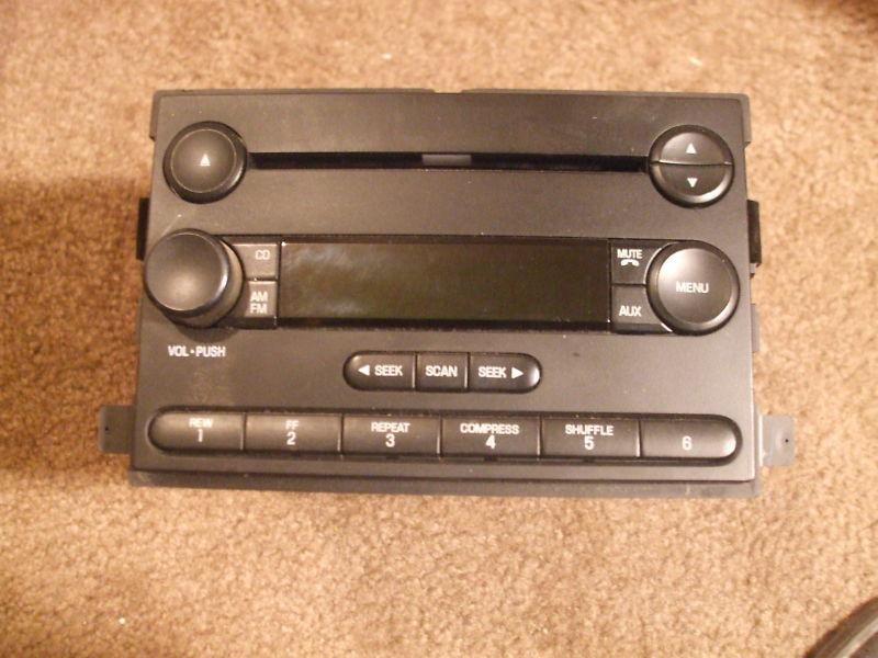 04 05 06 07 ford focus cd player am/fm radio fits many ford oem