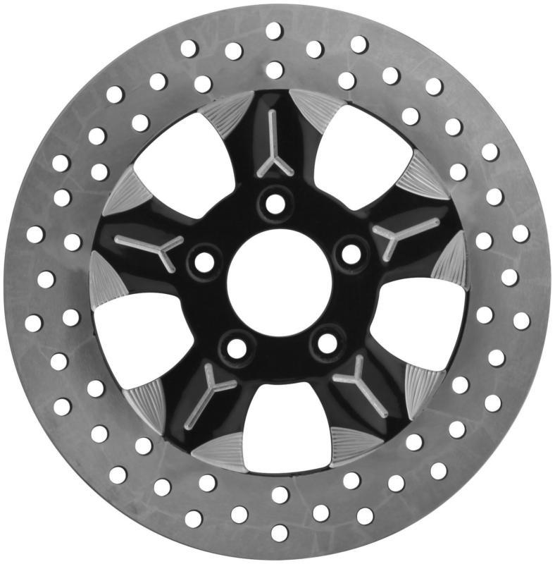 Ride wright wheels inc chief brake rotor - black  84-07 chf/rear/b