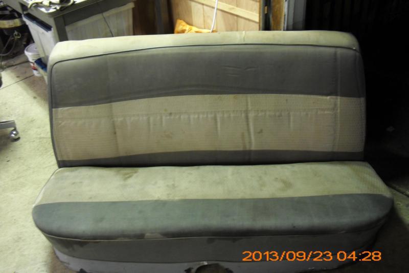 Studebaker rear seat
