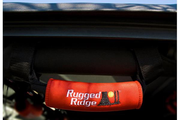 Rugged ridge 13305.31 - 71-85 jeep cj red neoprene grab handles