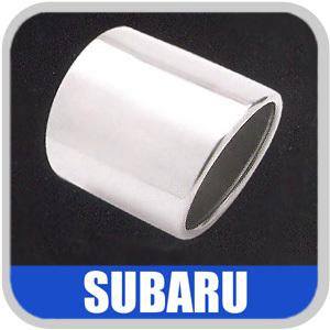Subaru impreza wrx 5 door stainless steel exhaust tip