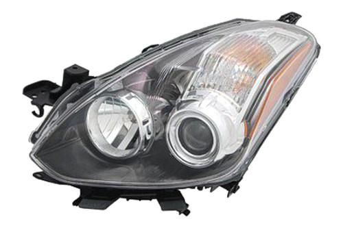Replace ni2502191 - 10-11 nissan altima front lh headlight assembly halogen
