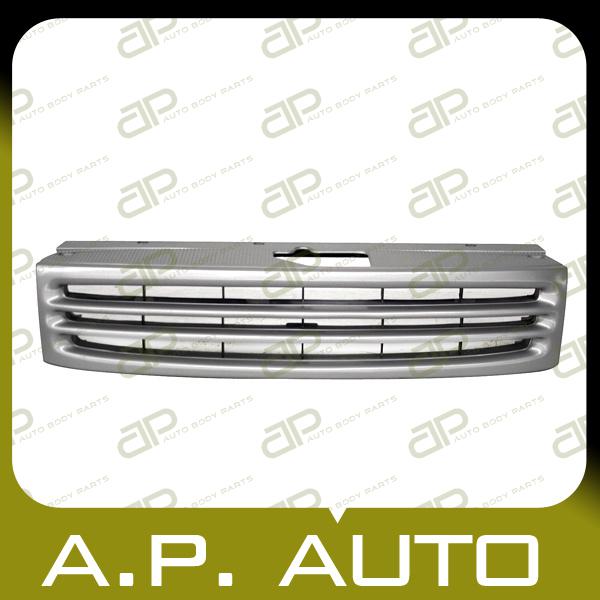 New grille grill assembly replacement 91-92 toyota tercel ptd silver 2/4dr std