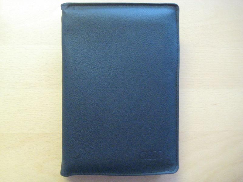2007 audi q7 owners manual books with leather binder