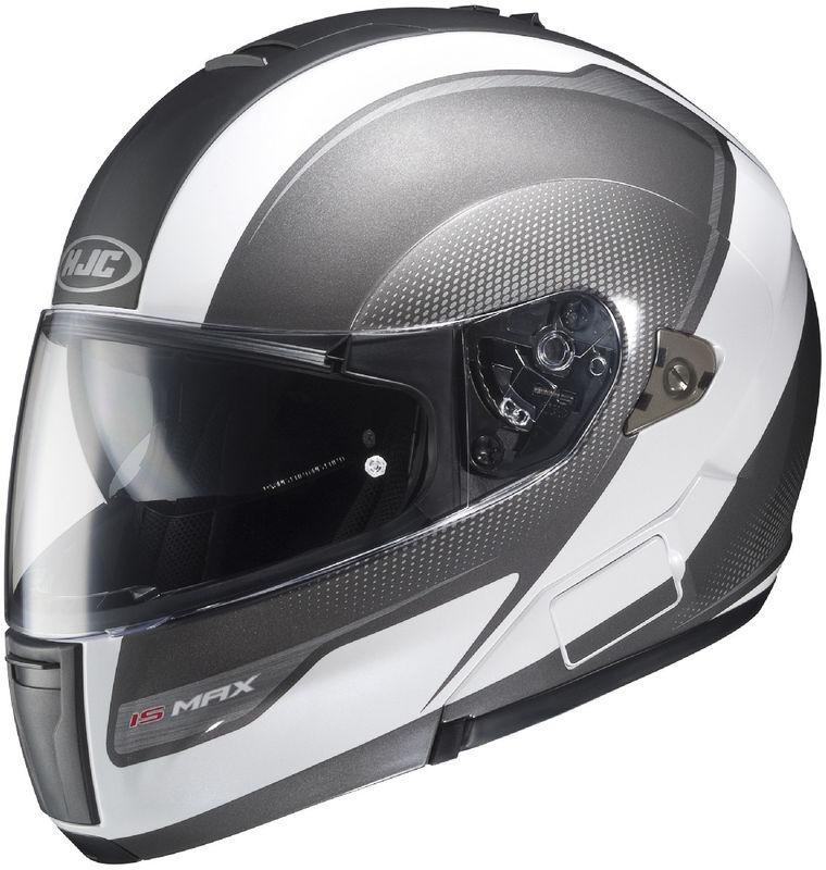 Hjc is-max bt sprint white silver 3x-large xxx xxxl 3xl motorcycle helmet