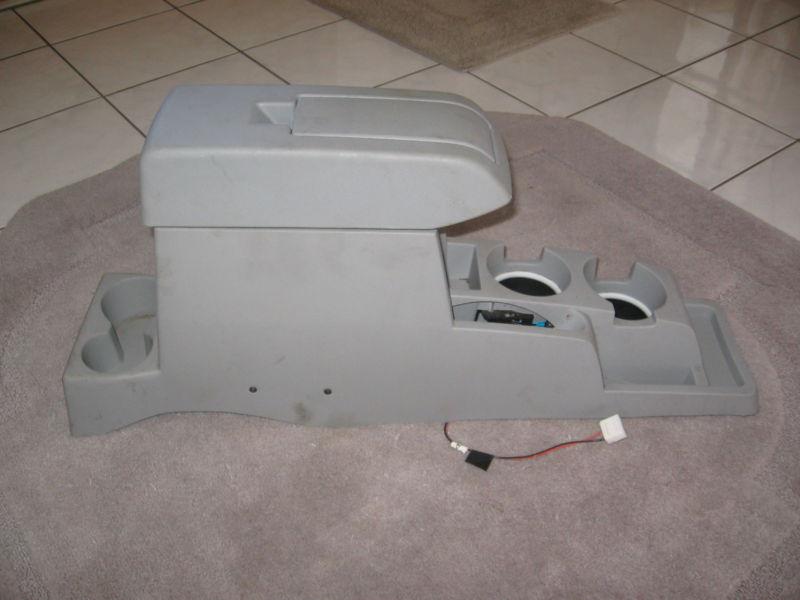 2007-2010 gray dodge caliber center console complete factory oem