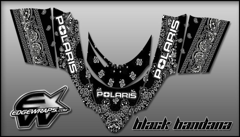 Polaris dragon,shift,rmk,i.q.,switchback - black bandana 