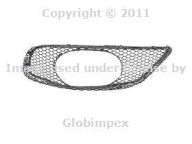 Mercedes w211 bumper cover grille right front genuine + 1 year warranty