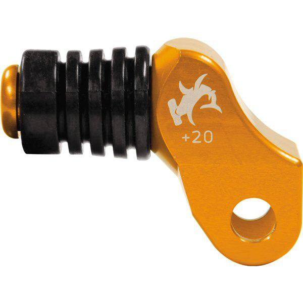 Orange 20mm offset hammerhead designs rubber replacement shift lever tip