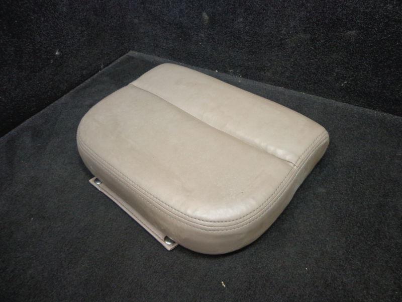 #dr158 skeeter bass boat step seat brown bottom - includes 1 step seat cushion 