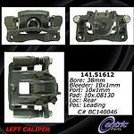 Centric parts 142.51612 rear left rebuilt caliper with pad