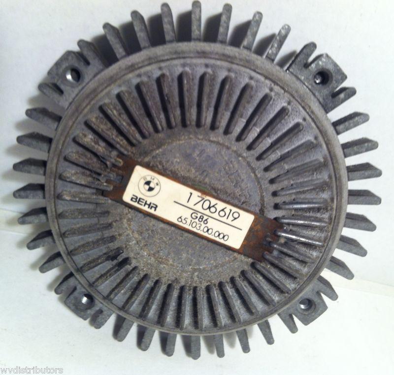 1986-1987 bmw 325es e30 ~ behr fan clutch coupling ~ oem part ~ 11521723918