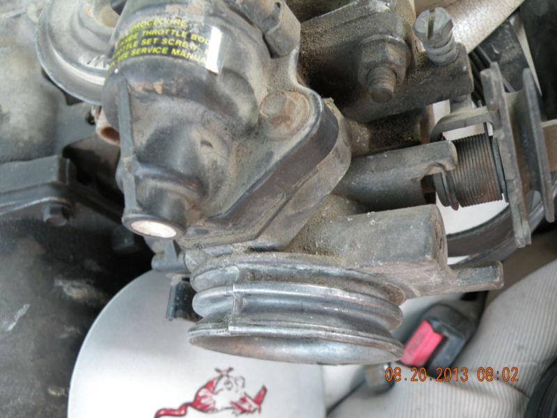 94 ford mustang throttle body plug is chipped 3.8l 195317