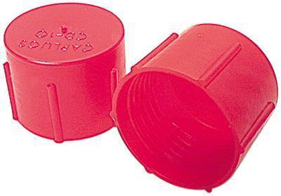 Allstar all50802 an caps plastic red -4 an female set of 20