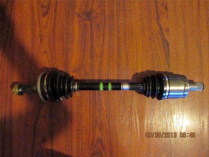 Honda "accord 6cyl w/ abs" 1995-1997 oem front driver side axle shaft