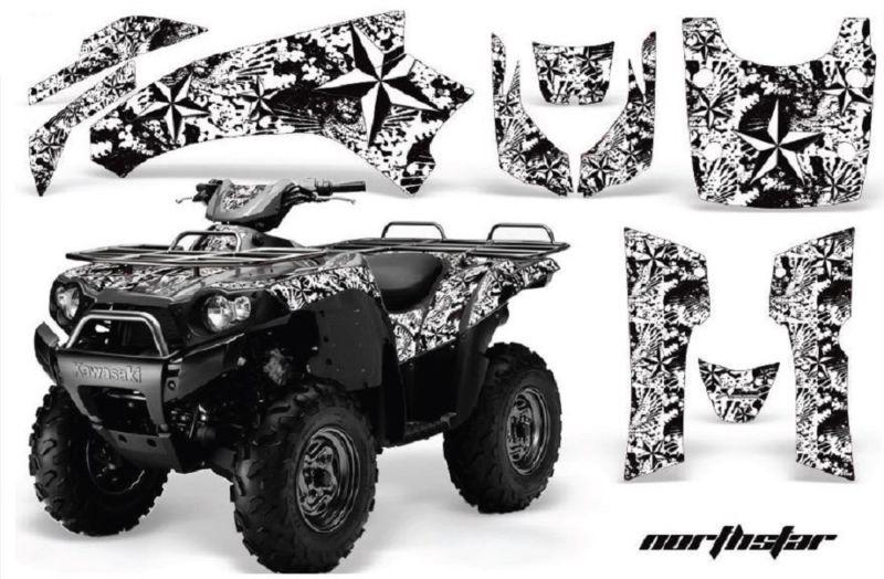 Amr racing graphic kit kawasaki brute force 750 05-11 decal sticker close out!