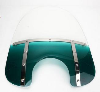 Memphis shades fat 17 windshield 7 inch cutout teal