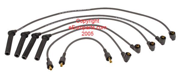New bosch spark plug wire set 09237 saab oe 8817314
