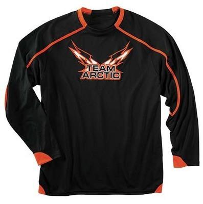 Orange team arctic cat l/s shirt l xl 2x 3x 5243-874 5243-876 5243-878 5243-879
