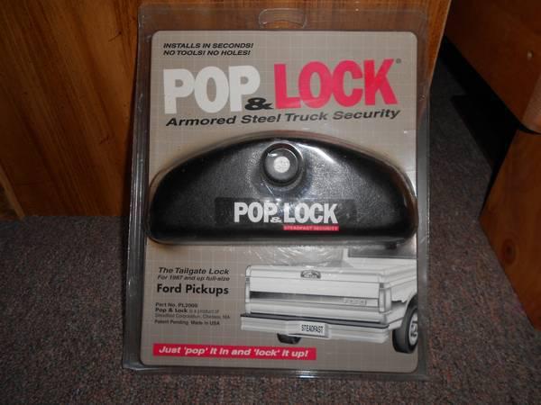 Pop & lock tailgate anti-theft device  >new in packaging<  >ford pick up 1987+<