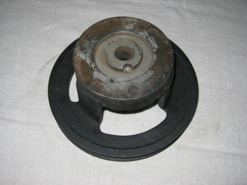 Ford oem single groove crankshaft  pulley in good condition