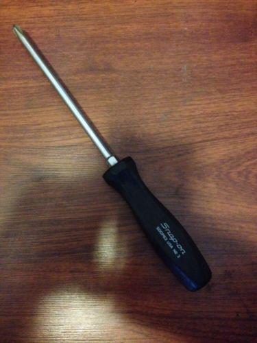 Snap on replaced hard black handle #3 phillips screwdriver sddp63 11” long 