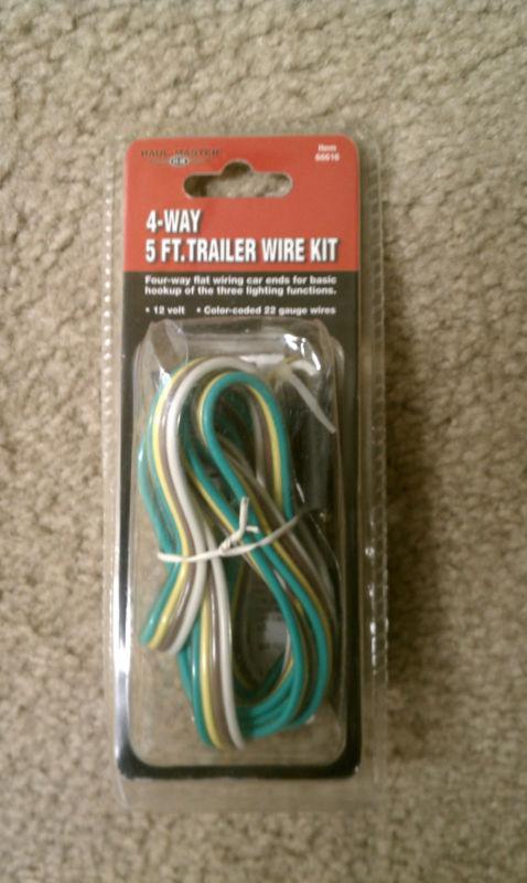 Haul-master four way trailer wiring connection kit model 6661 new in package