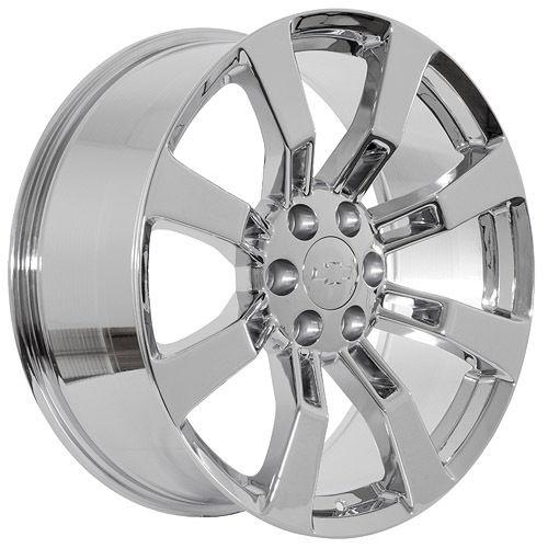 20" inch chrome chevy silverado suburban tahoe avalanche wheels rims