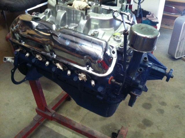 Rebuilt 221 ford engine