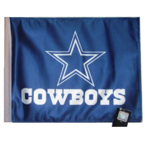 Dallas cowboys replacement flag 11in.x15in. - webbing sleeve