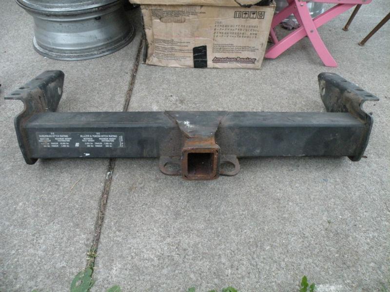 Trailer hitch and receiver