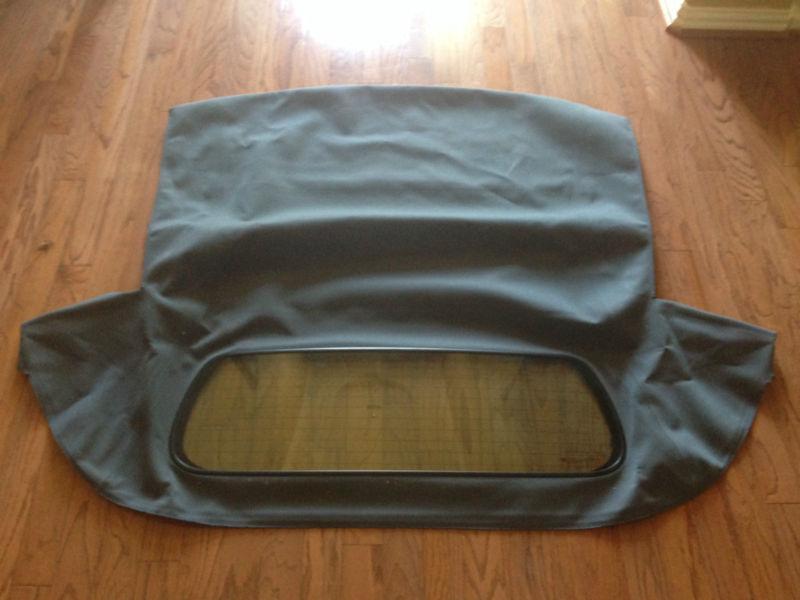 2005-2013 c6 corvette convertible top cover gray with heated glass