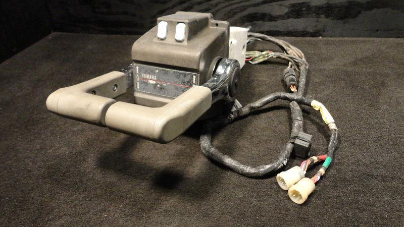 Used yamaha 704 remote control starboard binnacle mount outboard motor throttle