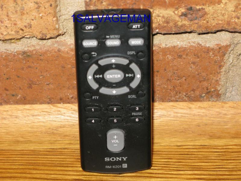 Sony rm-x201 cd remote sony cd radio remote rm-x201  sony remote