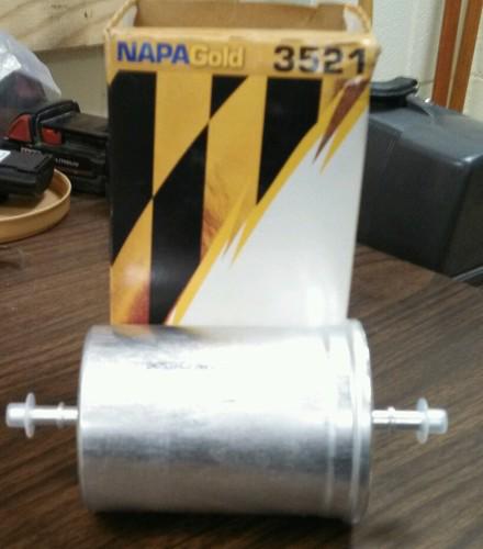 Napa gold 3521 fuel filter, fits audi & vw