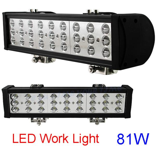 81w 4800lm high power led work flood light road lamp driving camping light