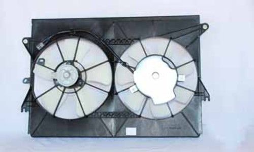 Tyc 621120 radiator and condenser fan assembly