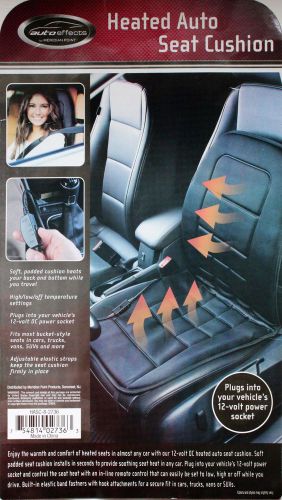 Auto effects by meridian point heated auto seat cushion