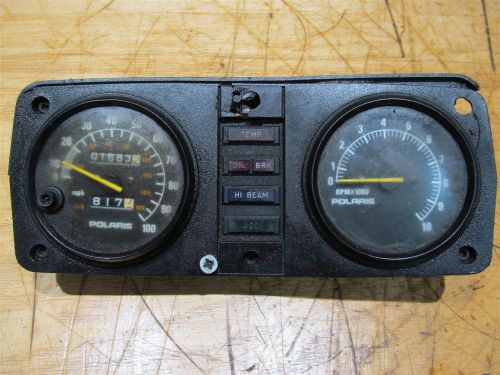 Polaris indy rxl 650 efi gauges gauge dash panel dummy lights speedometer tachom