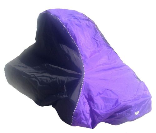 Quarter midget car cover black and purple