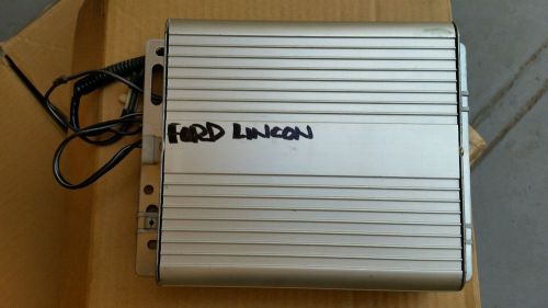 1998-2002 lincoln town car oem factory amplifier. f8vf-18c808-ba
