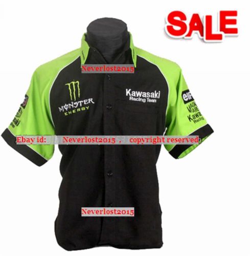 F1 formula 1 official racing shirt motor motorcycle sports kawasaki monster