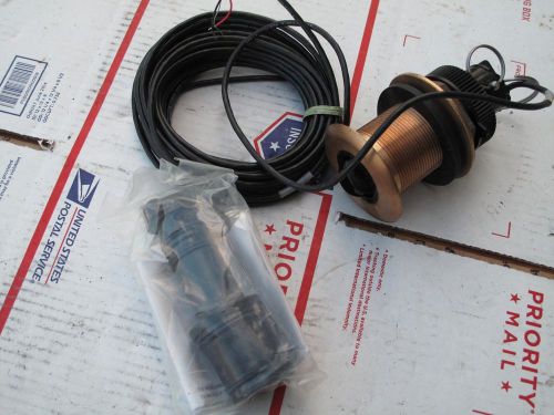 New in box datamarine astx-20bth  brass thru hull transducer  cheap!  $225 msrp!