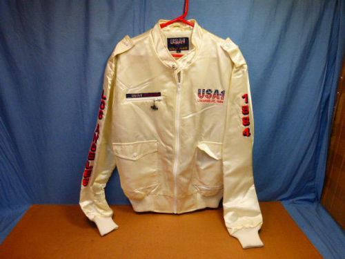 1984 ford la olympics sports racing  windbreaker  jacket  mens large usa-1  rare