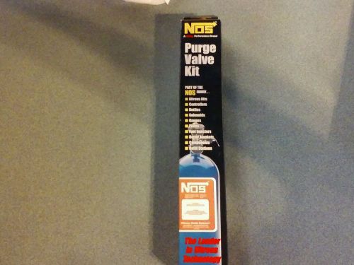 Nos 16032 nitrous purge valve kit for -6an line
