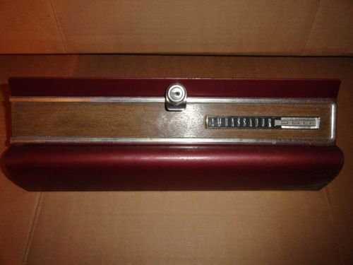 1963 ? 64 ? amc rambler ambassador 990 glove box door - emblem dash 880 classic