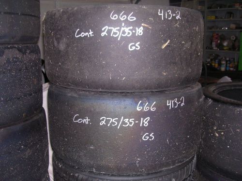 413-2 usdrrt continental  road race tires 275x35-18 gs