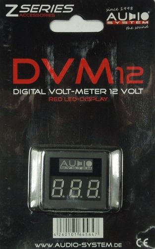 Audio system dvm 12 digital voltmeter