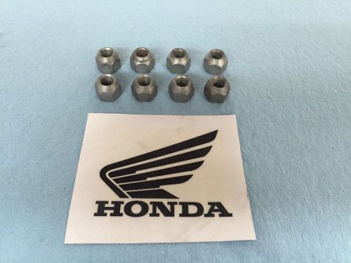 Honda atv lug nuts 450r 300ex 250r set of 8